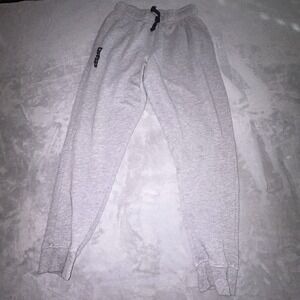 GASP Bodybuilding Sweatpants Mens Small Gray Gym Jogger Pants No Compromises